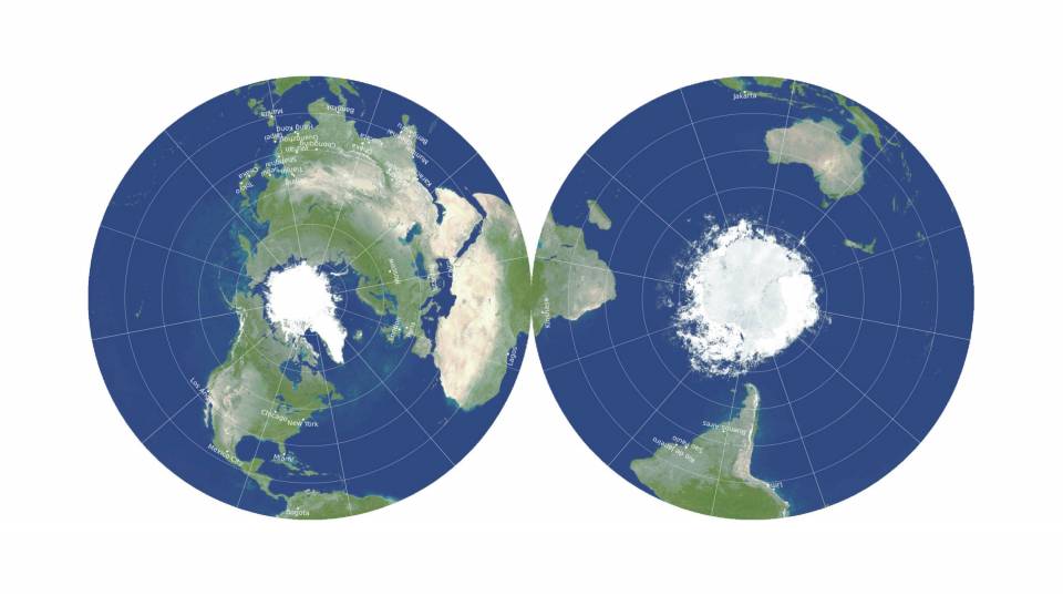 'Radically Different': This Could Be The Most Accurate Flat World Map ...