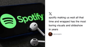 As A Spotify Premium User, I’m Disappointed This Year