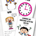 Learn how to teach WH questions for kids with engaging activities and a free WH questions social story. Perfect for building communication skills in a fun way!