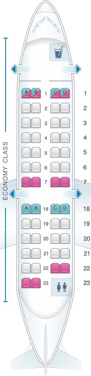 United Airlines Seat Selection Map