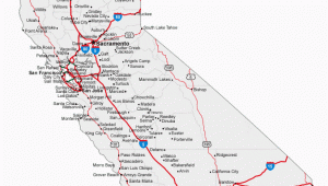 California Map with All Cities Map Of California Cities California Road Map