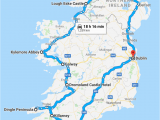 Castles Ireland Map the Ultimate Itinerary for 7 Days In Ireland Travel and