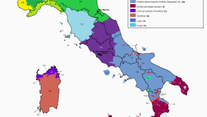 Map Of Airports Italy Linguistic Map Of Italy Maps Italy Map Map Of Italy Regions