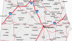 Map Of Alabama Cities and Counties Map Of Alabama Cities Alabama Road Map