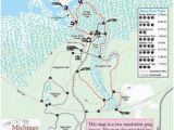 Map Of Manistee Michigan Jordan River Pathway Trail Map Backcountry Cruising Vagabond In