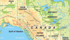 Maps Of Western Canada Map Of Canada West Region In Canada Welt atlas De