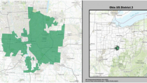 Ohio Representative District Map Ohio S 3rd Congressional District Wikipedia