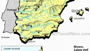 Tolosa Spain Map Rivers Lakes and Resevoirs In Spain Map 2013 General Reference