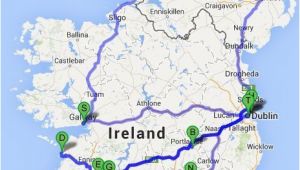 Where is Belfast In Ireland Map the Ultimate Irish Road Trip Guide How to See Ireland In 12 Days