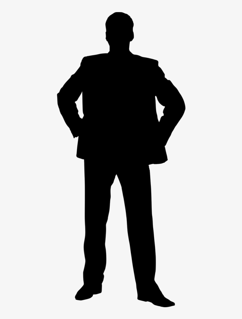 Person Standing Silhouette Png