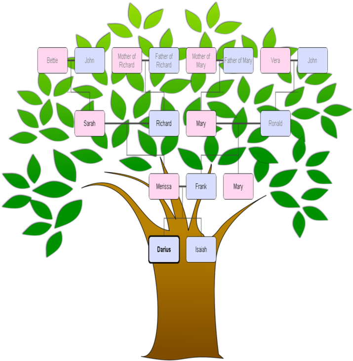 Create A Family Tree Achievement Unlocked By Merissa - Tree Clipart ...