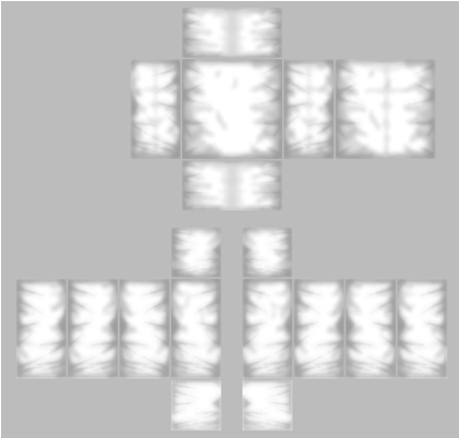 Roblox Shirt Shading Template Png Image Black And White - Transparent ...