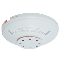 DETECTOR DE CALOR 194°F TEMP FIJA VDC Y VAC