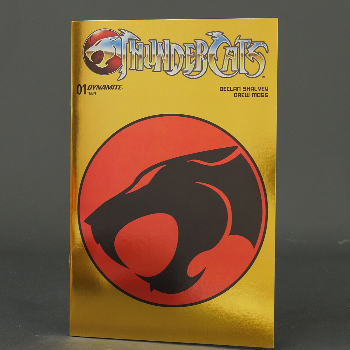 THUNDERCATS #1 Cvr I Symbol FOIL Gold Dynamite Comics 2024 DEC230212 1I