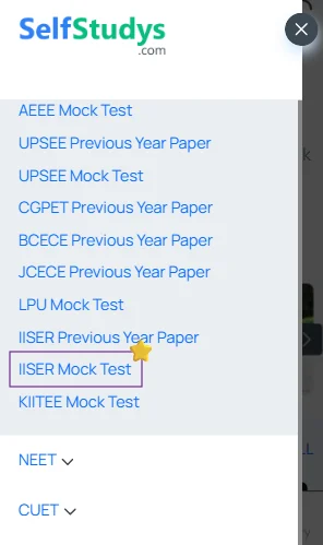 IISER online mock test free