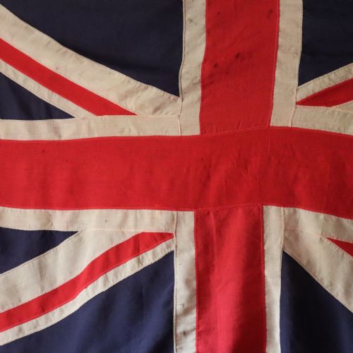 LARGE OLD UNION JACK FLAG