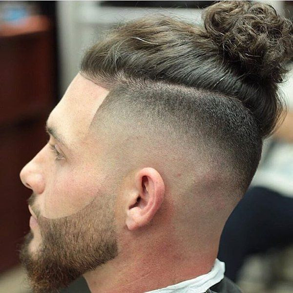 Bun Long Hairstyles For Men