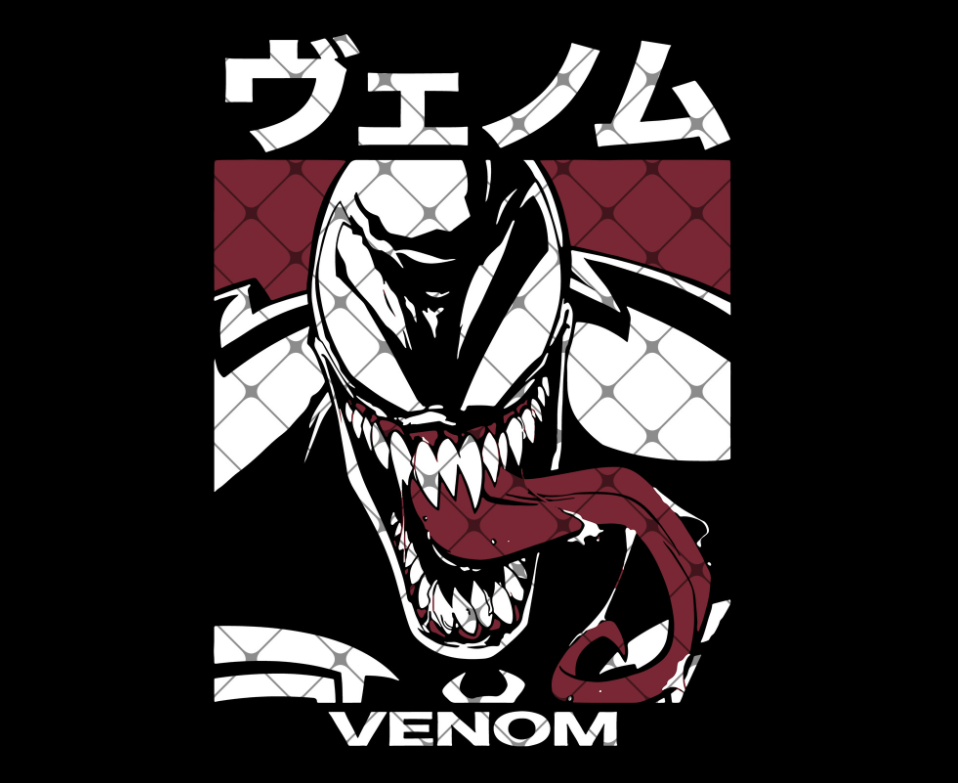 Venom SVG, Marvel SVG, Monster Aline SVG, Obsess SVG, Aline SVG, Venom ...