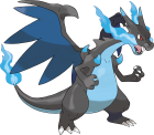 Mega Charizard X Artwork