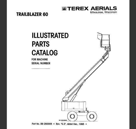 Terex Aerials Simon Trailblazer 60 Self – Propelled Aerial Work ...