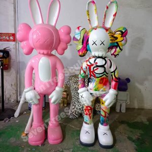 kaws sculpture