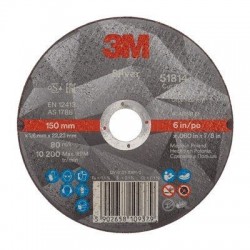 Silver Cut-Off Wheel - 3M 51814