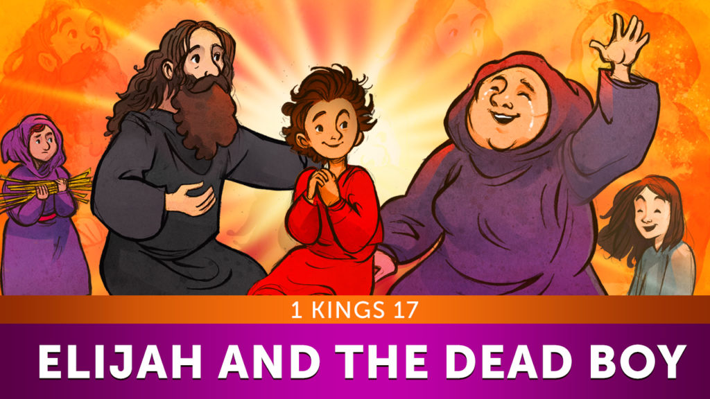 1 Kings 17 Elijah and the Widow Kids Bible Lesson from the Top 100 Sunday School Lessons for Kids, Parents and Teachers.