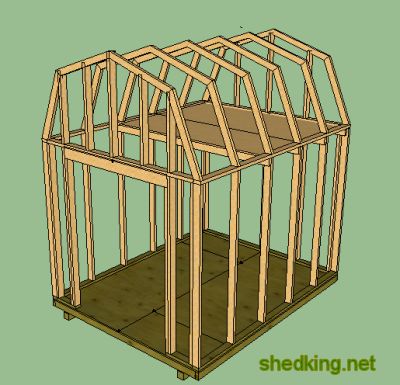 Lofted Barn Storage Building Plans PDF Woodworking