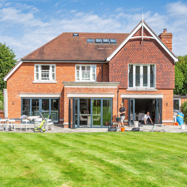 Anthracite Grey Bifold doors