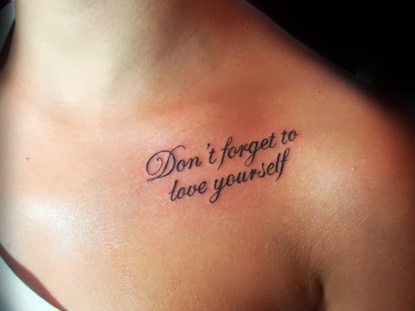 New Meaningful Quotes Tattoos on Shoulder