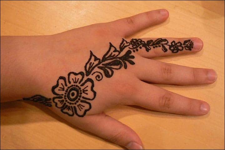 Simple Mehndi Design Images