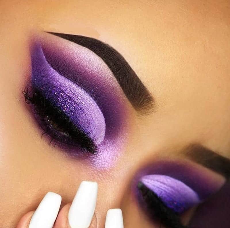 purple eyeshadow for women with brown eyes