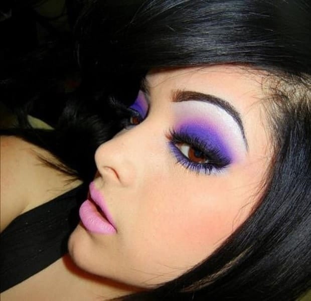 purple eyeshadow for brown eyes