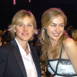 Ellen Degeneres & Portia de Rossi At The 12TH Annual Screen Actor's Guild Awards Show., Shrine Auditorium, Los Angeles, California, USA, 2006 (Ellen Degeneres & Portia de Rossi).