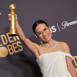 Ali Wong at the 2024 Golden Globe Awards