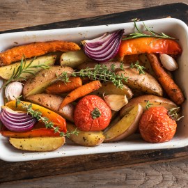 Roasted vegetables