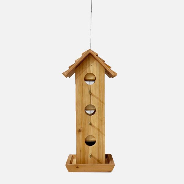 tin jay bird feeder