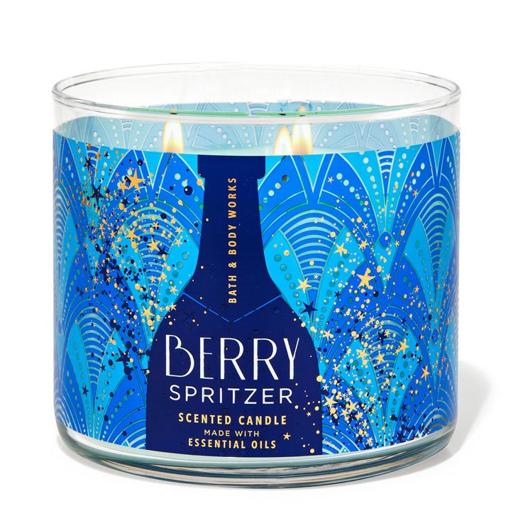 Nến thơm Bath & Body Works Berry Spritzer, 411g