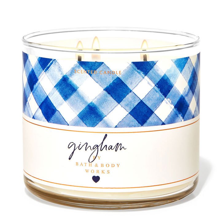 Nến thơm Bath & Body Works Gingham, 411g