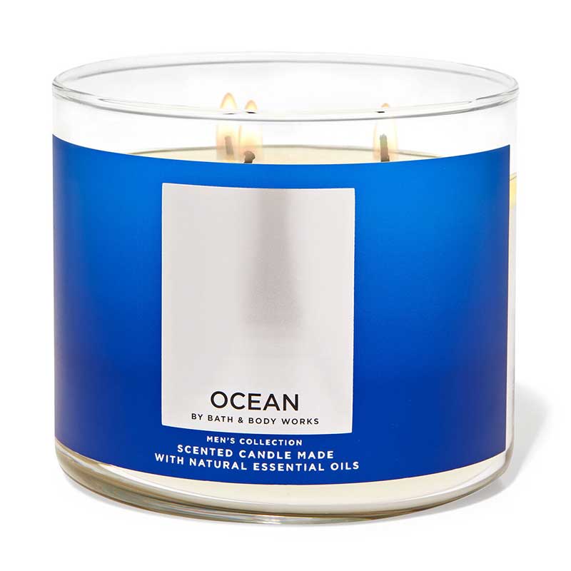 Nến thơm Bath & Body Works Ocean, 411g