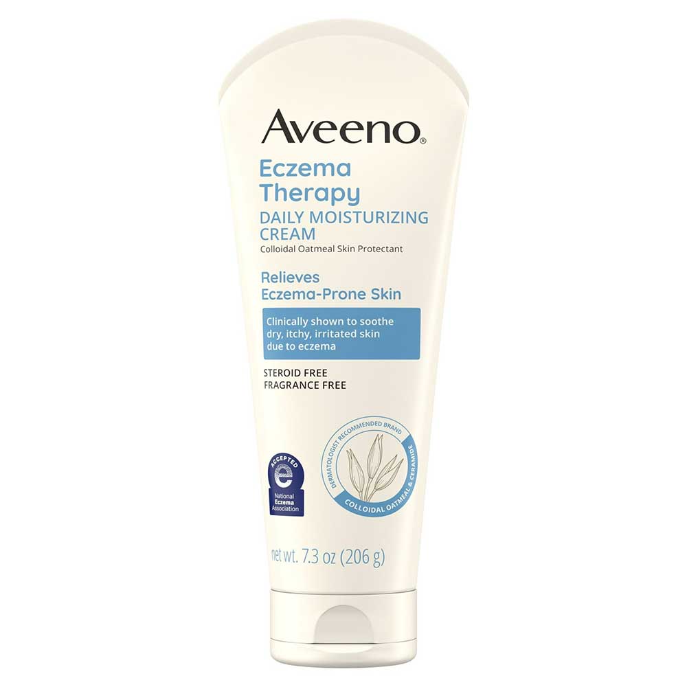 Kem trị chàm Aveeno Eczema Therapy Daily Moisturizing, 206g