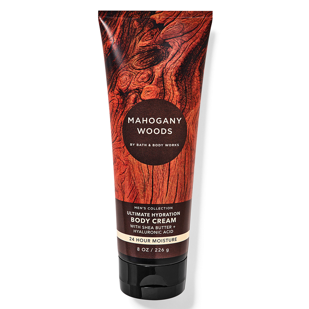 Kem dưỡng da Bath & Body Works Men's Collection - Mahogany Woods, 226g