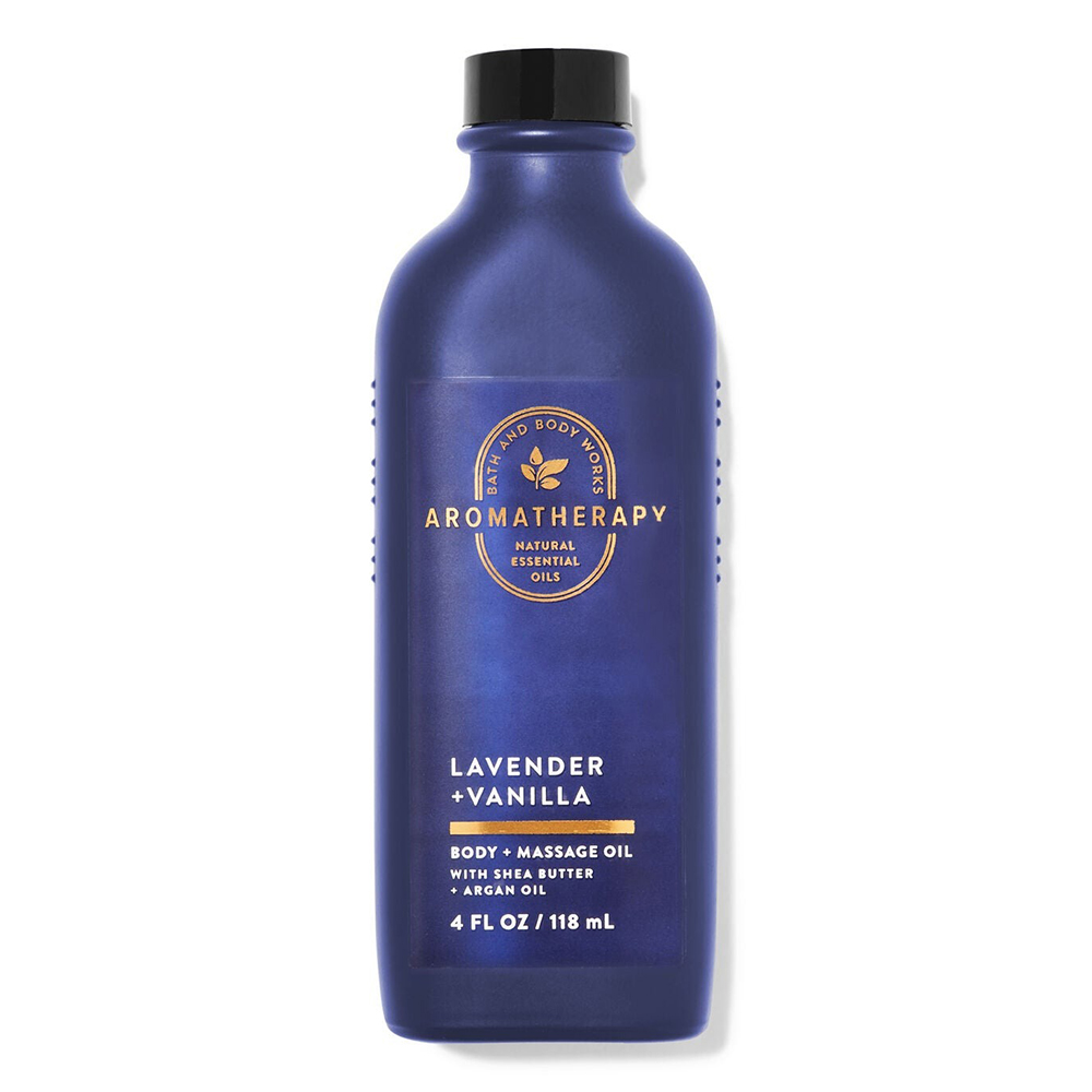 Dầu dưỡng da Bath & Body Works Aromatherapy - Lavender Vanilla, 118ml