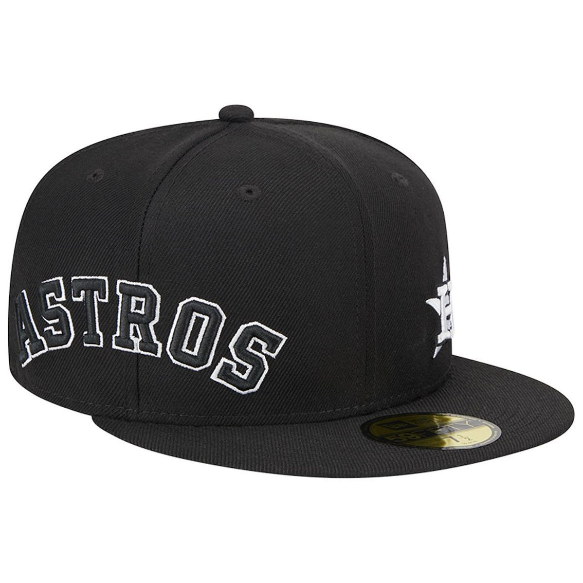 New Era Men's Black Houston Astros Jersey 59fifty Fitted Hat | Fan Shop ...