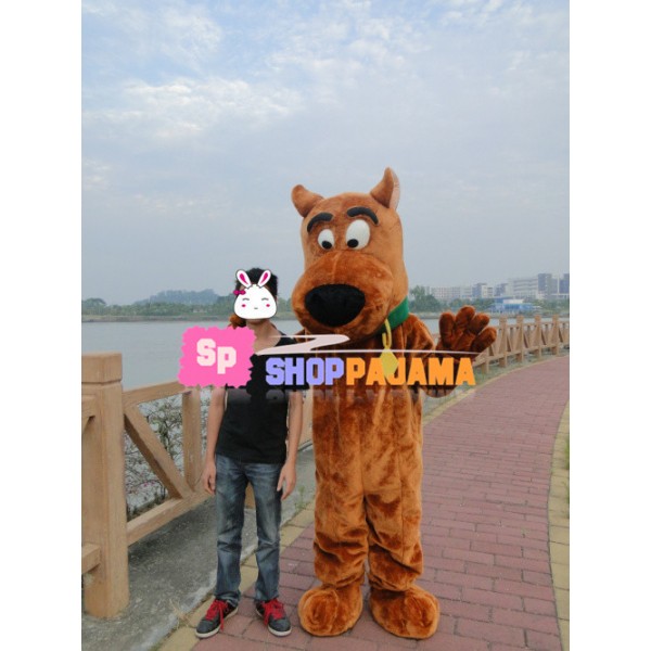 Scooby Doo Dog Mascot Costume Cartoon Free Shipping