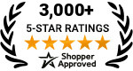 5 Star Excellence award from Shopper Approved for collecting at least 100 5 star reviews