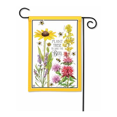 Save the Bees Garden Flag