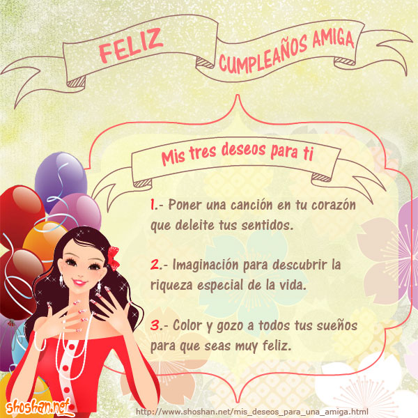 Lista 98+ Foto Frases Bonitas Para Felicitar A Una Amiga En Su ...