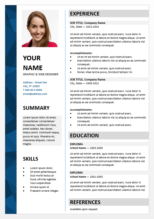 Dalston Free PowerPoint Resume Template