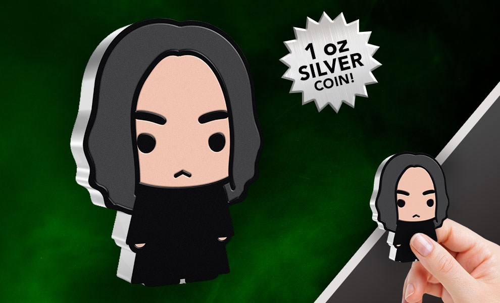 Severus Snape™ 1oz Silver Coin by New Zealand Mint | Sideshow Collectibles